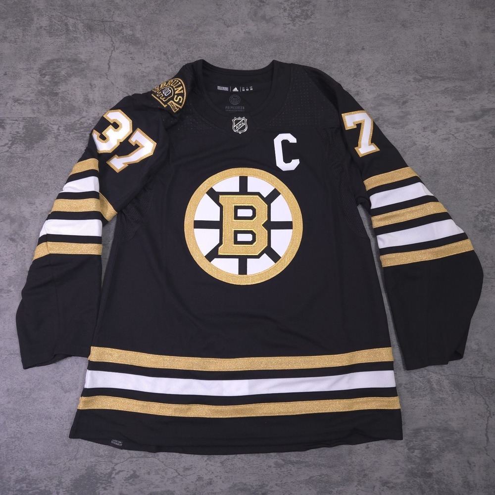 ADIDAS Patrice Bergeron Boston Bruins Authentic 100th Hockey Jersey 52‎ Large